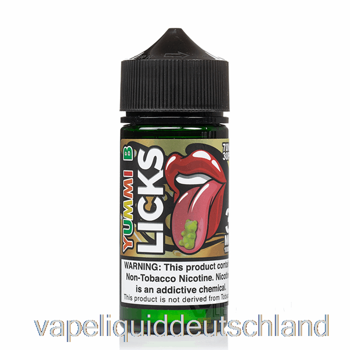 Yummi B – Licks Roll Upz – 100 Ml 0 Mg Vape Deutschland
